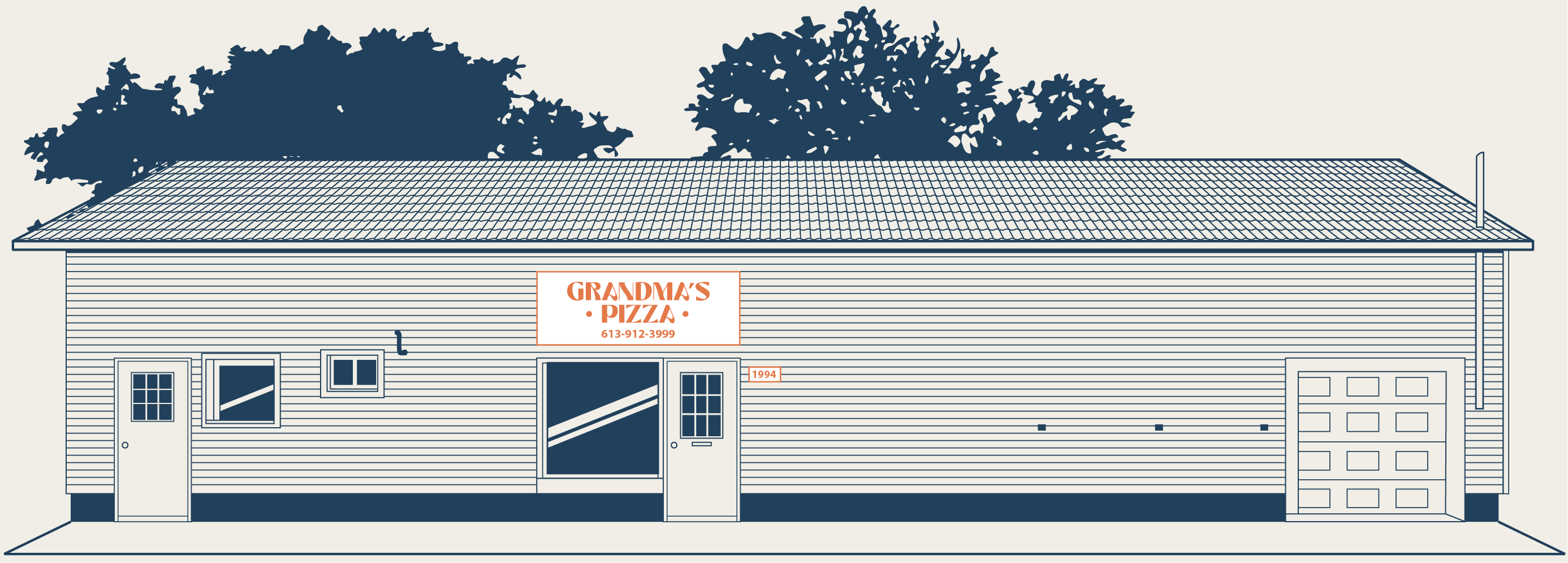 Grandma's Pizza building — 1994 Scott Street, Ottawa